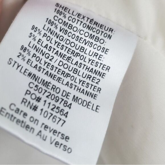 Alice + Olivia Nilla Cream Embellished Tweed Fringe Beaded Trim Boxy Cut Jacket - Picture 14 of 14